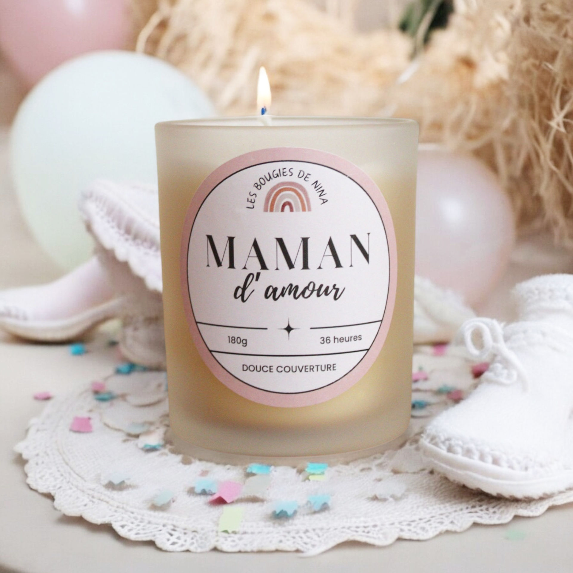 Bougie "Maman d’amour"