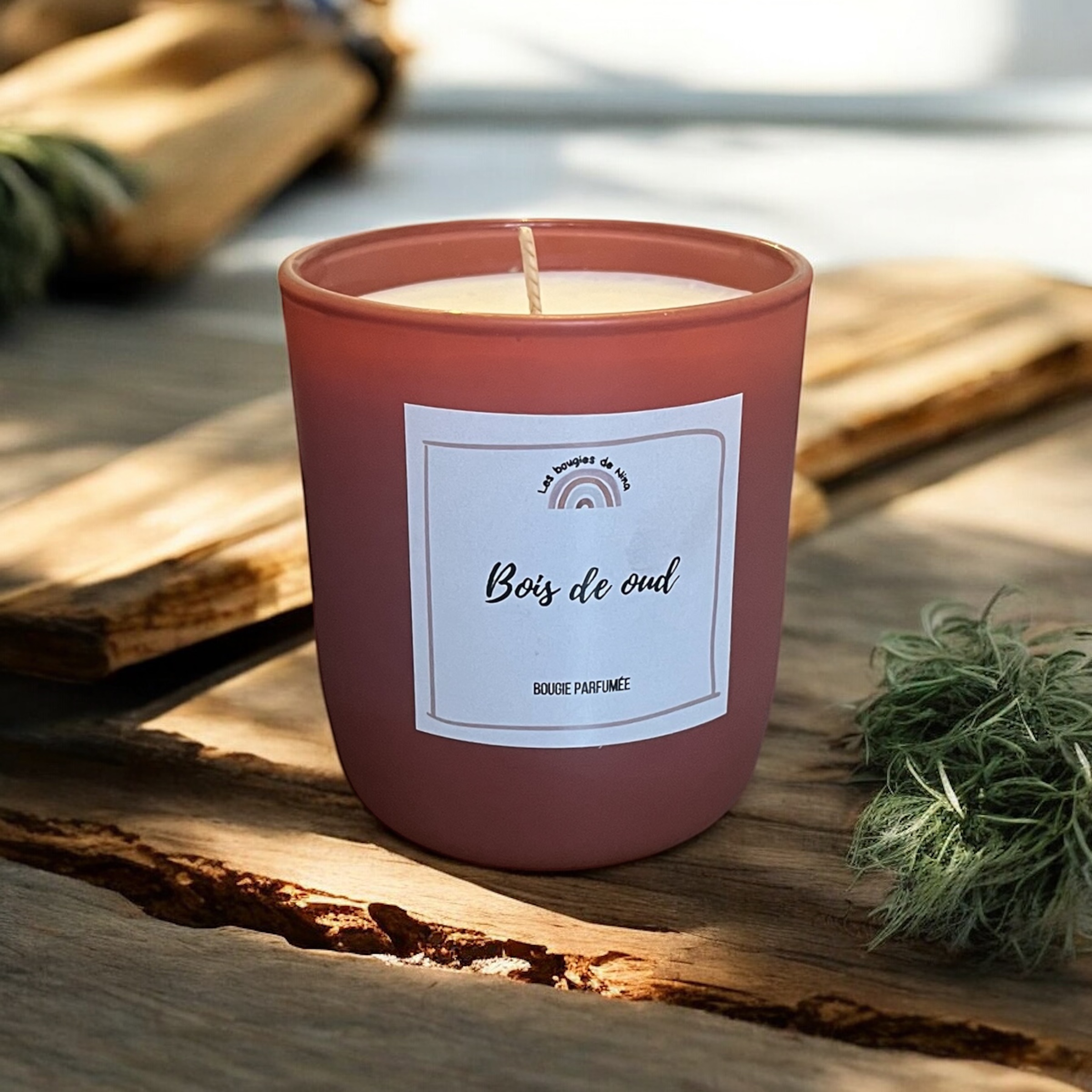 Bougie parfumée "Bois de Oud"