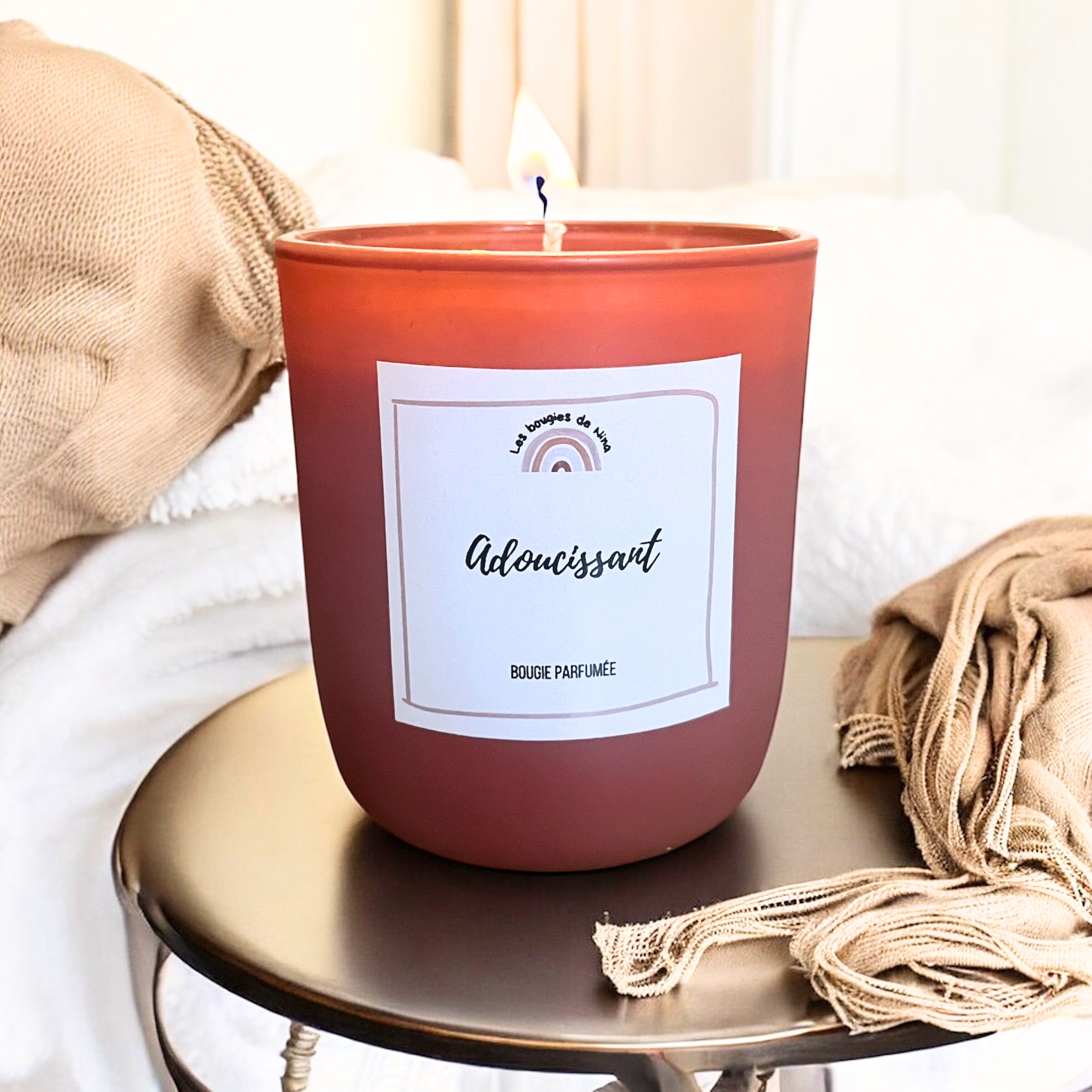 Bougie parfumée "Adoucissant"